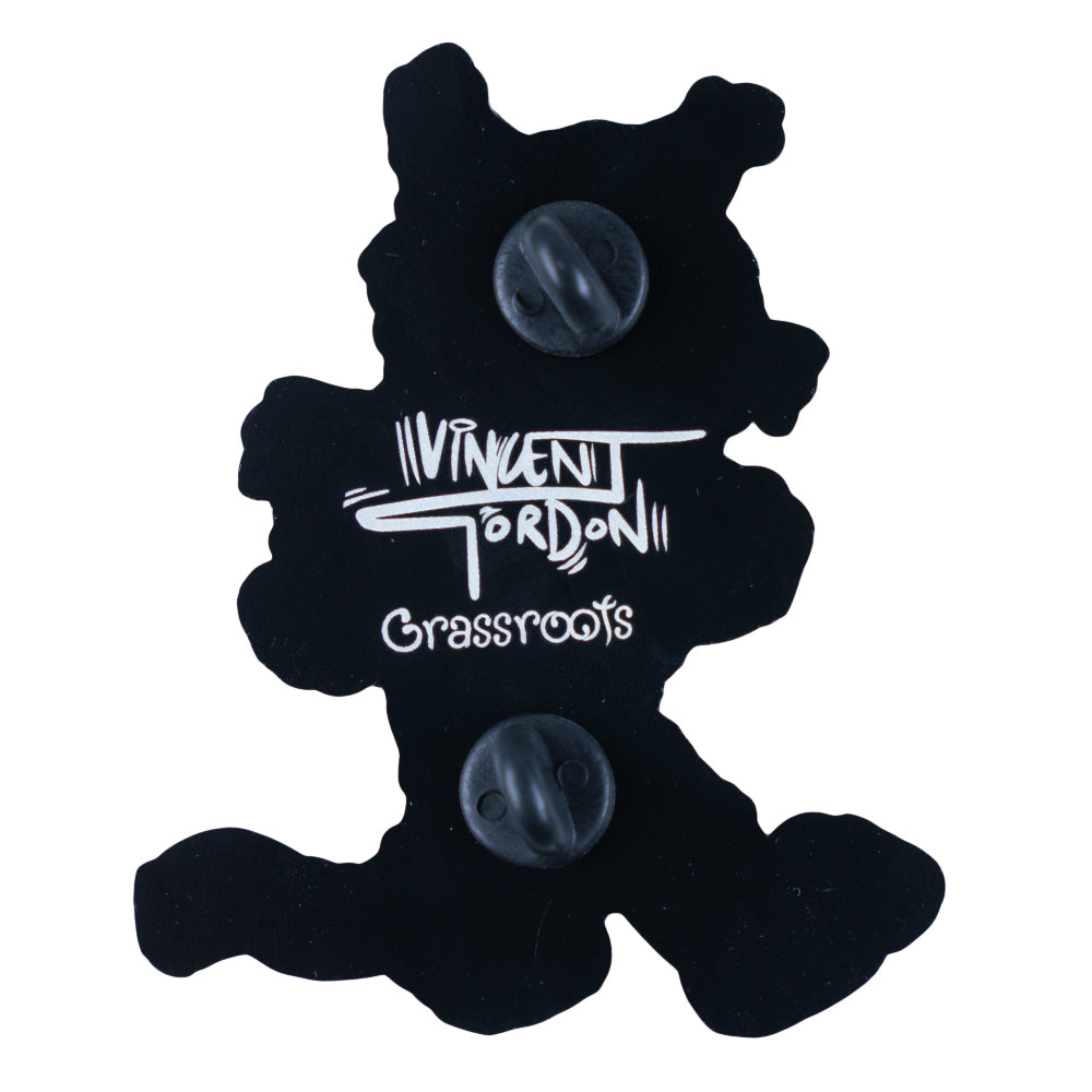 Vincent Gordon Dead Cats Green Cat Pin