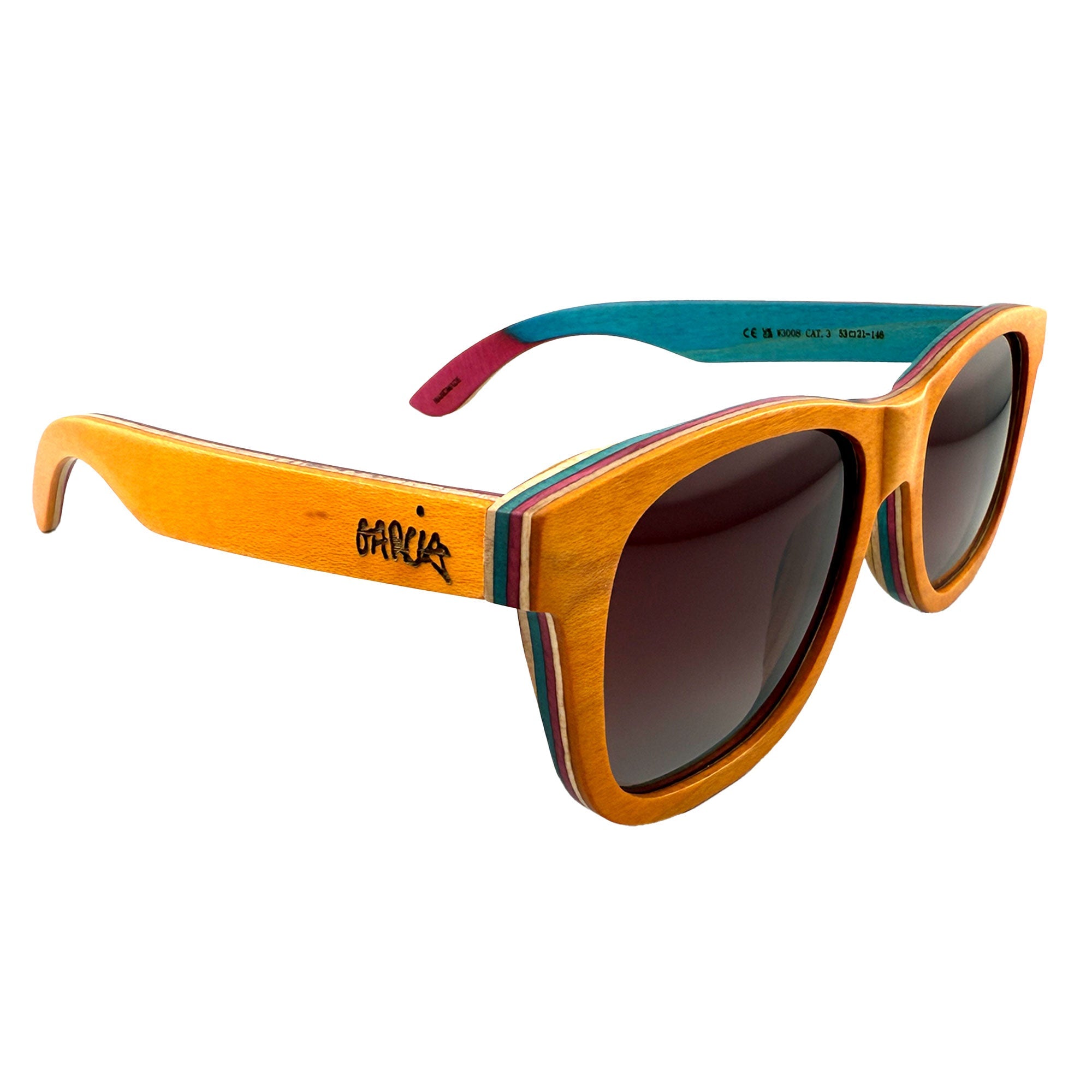 TMBR Jerry Garcia The Traveler Golden w/ Rose Sunglasses