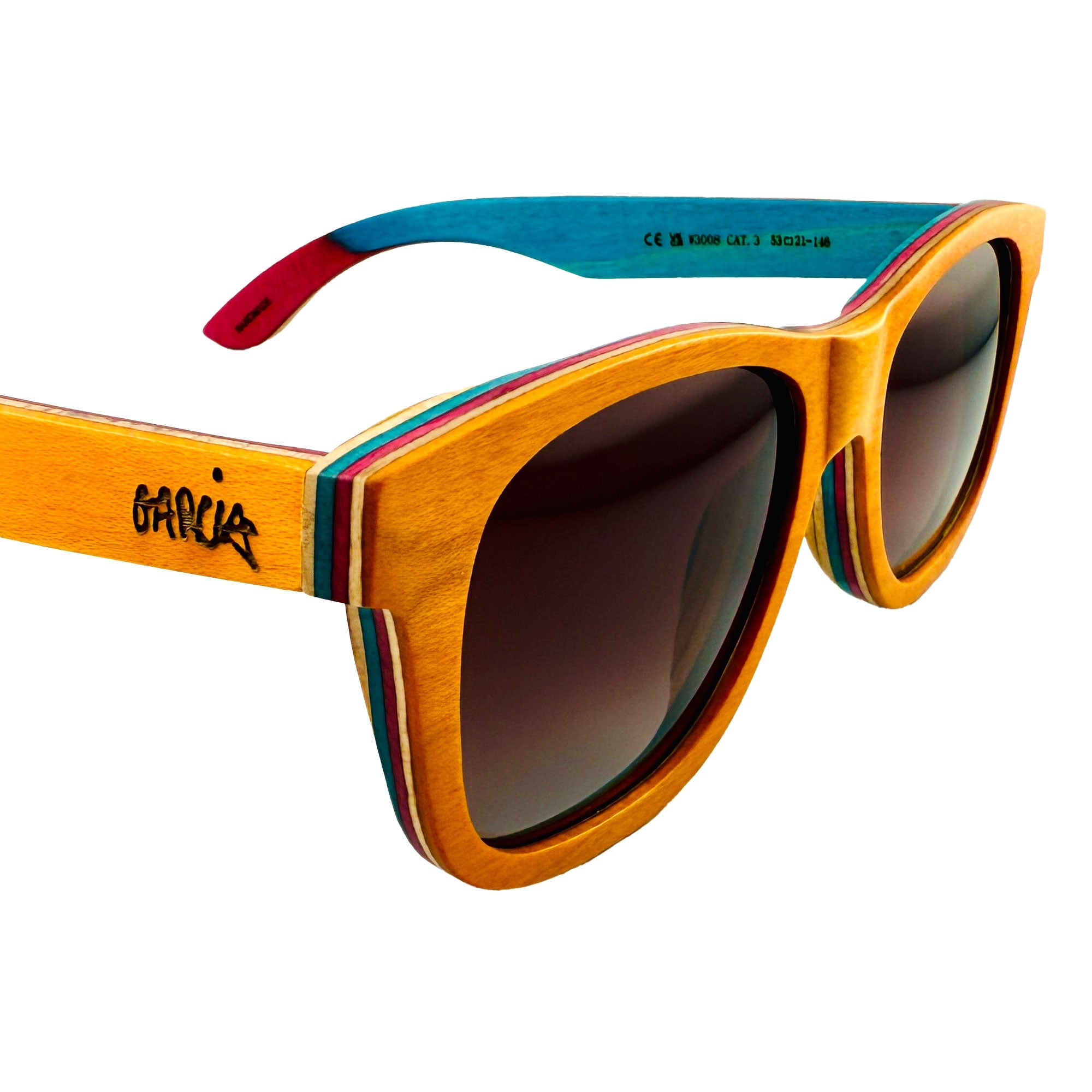 TMBR Jerry Garcia The Traveler Golden w/ Rose Sunglasses
